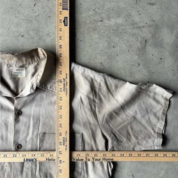 Vintage 90s Workwear Button Up Shirt | Size M - Picture 4 of 4